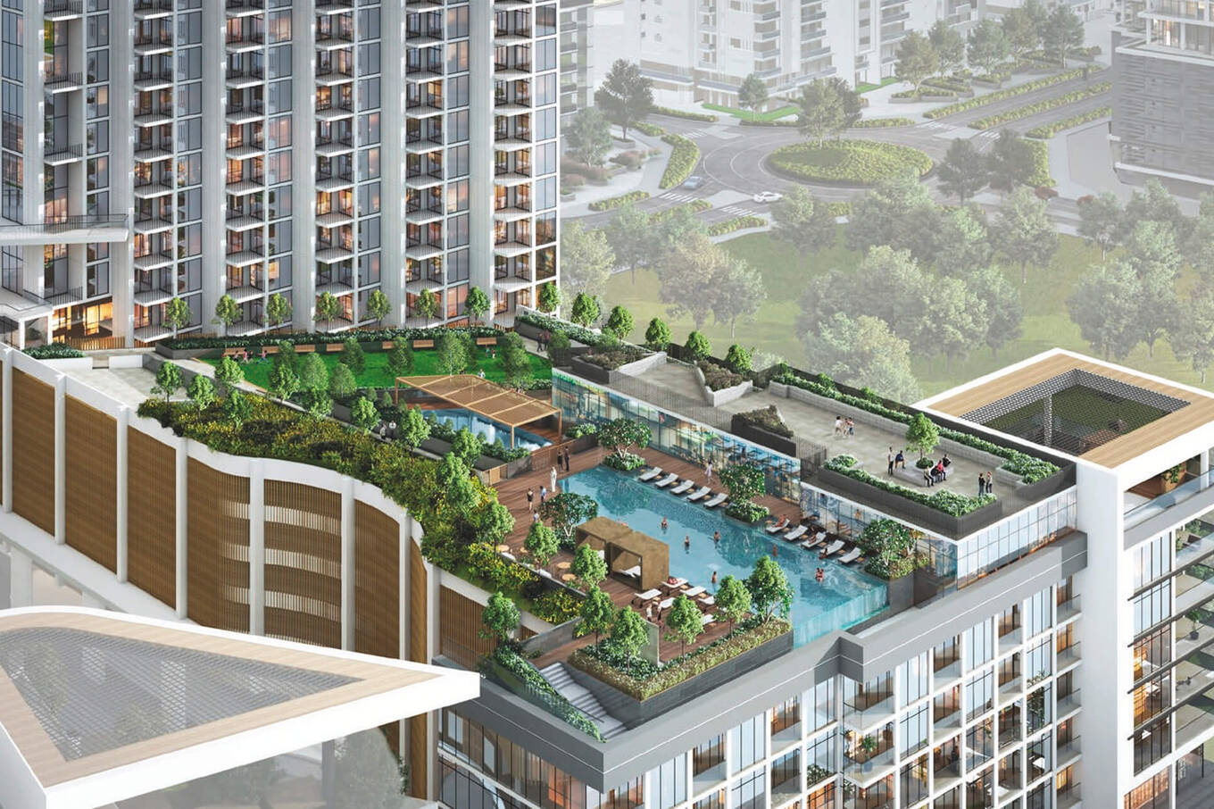 Apartment with 3 bedrooms in Sobha Hartland 2, Dubai
